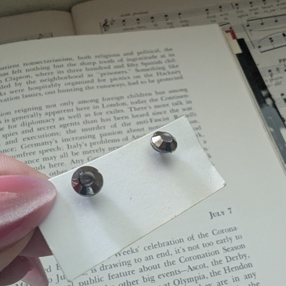 Silver Stud Earrings